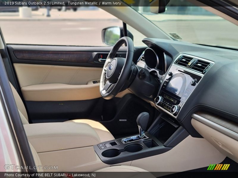 Tungsten Metallic / Warm Ivory 2019 Subaru Outback 2.5i Limited