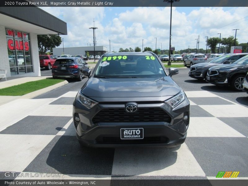 Magnetic Gray Metallic / Light Gray 2020 Toyota RAV4 XLE