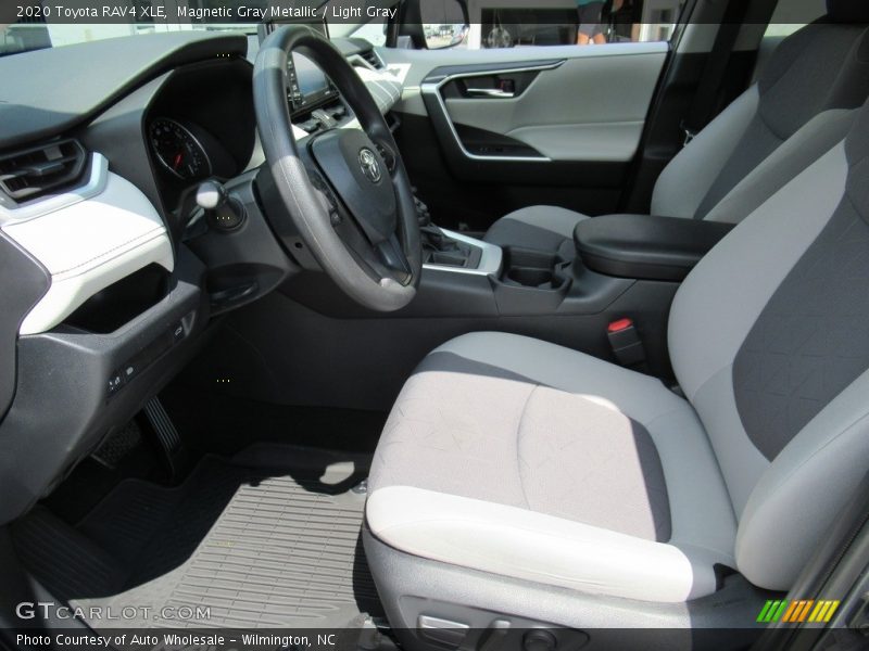 Magnetic Gray Metallic / Light Gray 2020 Toyota RAV4 XLE