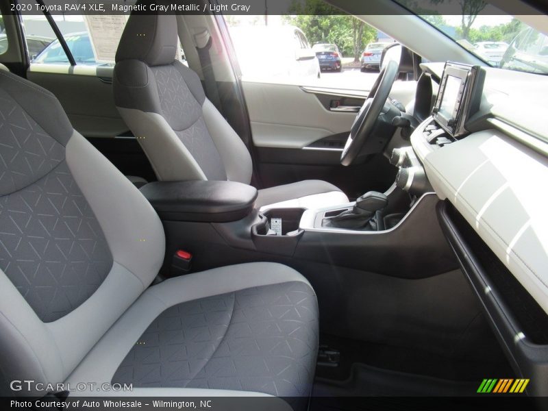 Magnetic Gray Metallic / Light Gray 2020 Toyota RAV4 XLE