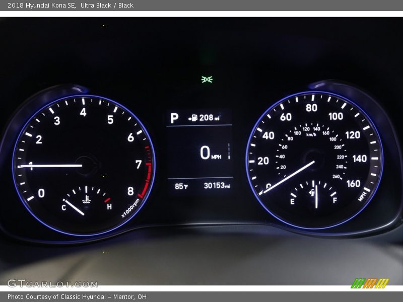  2018 Kona SE SE Gauges