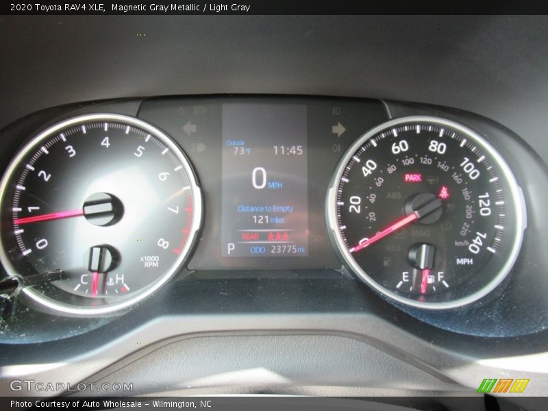 Magnetic Gray Metallic / Light Gray 2020 Toyota RAV4 XLE