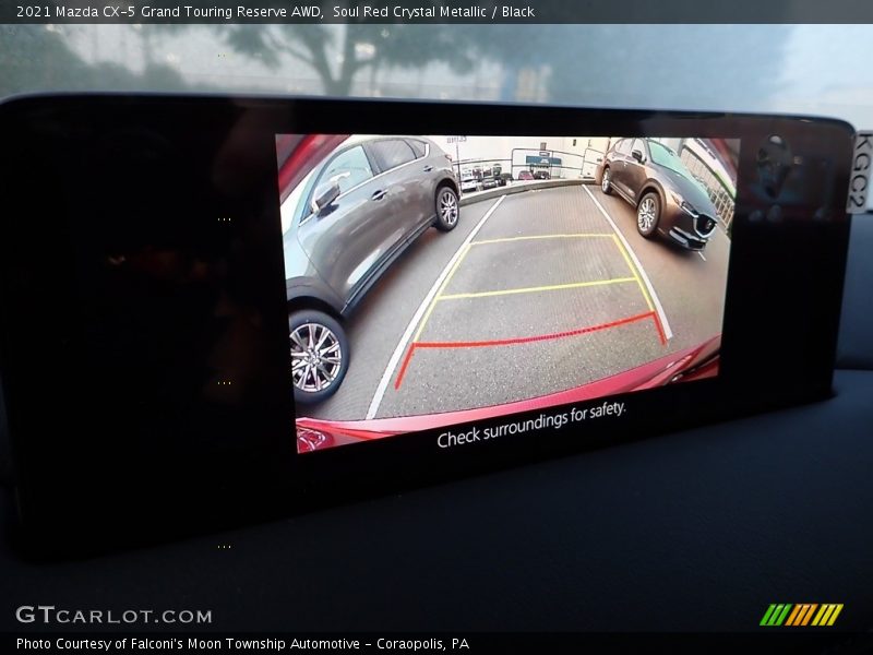 Soul Red Crystal Metallic / Black 2021 Mazda CX-5 Grand Touring Reserve AWD