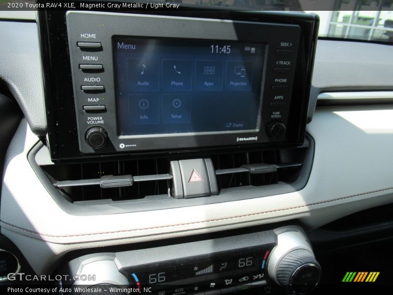 Magnetic Gray Metallic / Light Gray 2020 Toyota RAV4 XLE