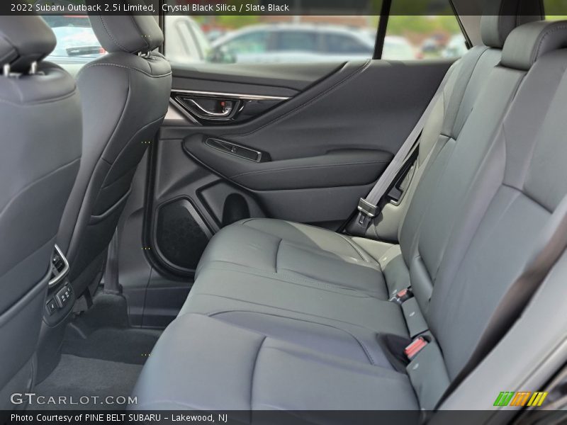 Crystal Black Silica / Slate Black 2022 Subaru Outback 2.5i Limited