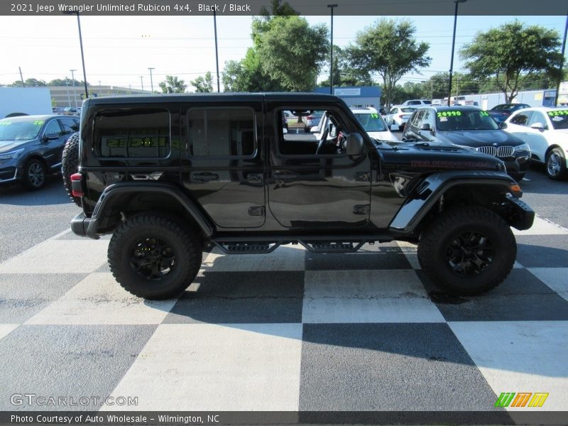 Black / Black 2021 Jeep Wrangler Unlimited Rubicon 4x4