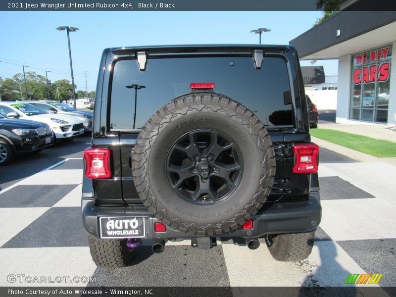 Black / Black 2021 Jeep Wrangler Unlimited Rubicon 4x4