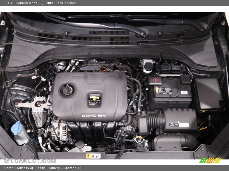  2018 Kona SE Engine - 2.0 Liter DOHC 16-valve D-CVVT 4 Cylinder