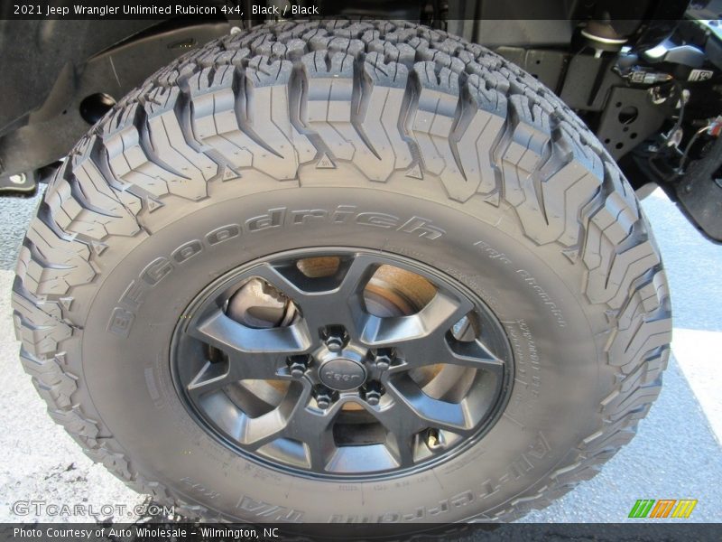 Black / Black 2021 Jeep Wrangler Unlimited Rubicon 4x4