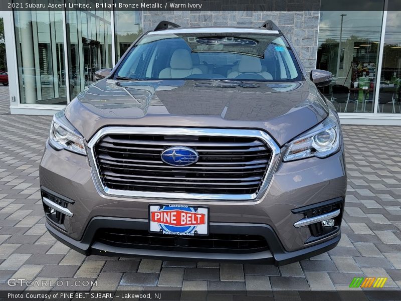 Brilliant Bronze Metallic / Warm Ivory 2021 Subaru Ascent Limited