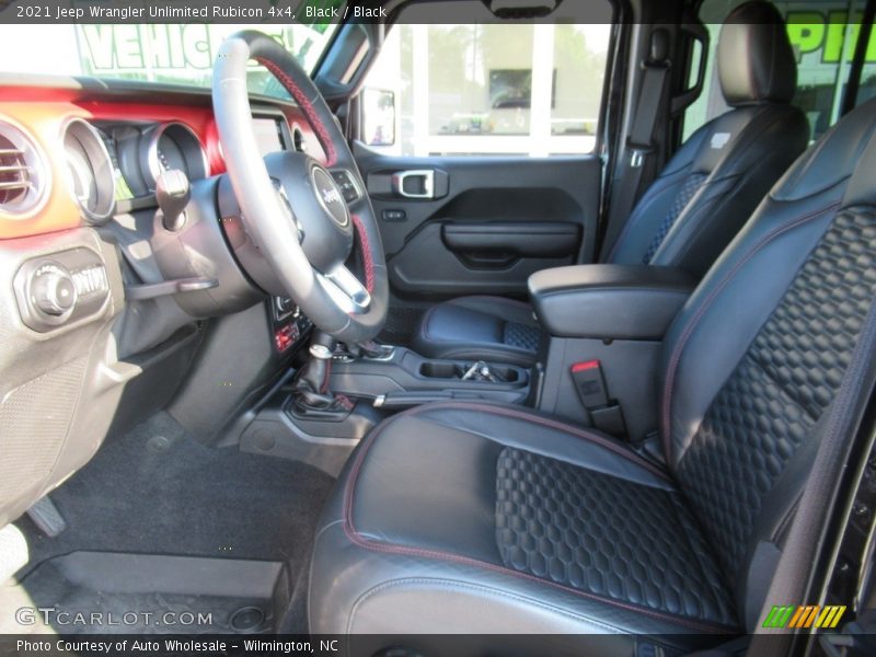 Black / Black 2021 Jeep Wrangler Unlimited Rubicon 4x4
