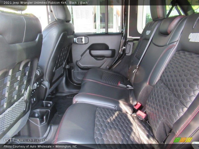 Black / Black 2021 Jeep Wrangler Unlimited Rubicon 4x4
