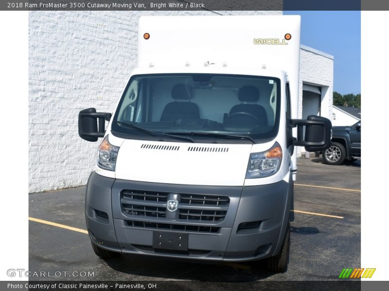 Bright White / Black 2018 Ram ProMaster 3500 Cutaway Moving Van