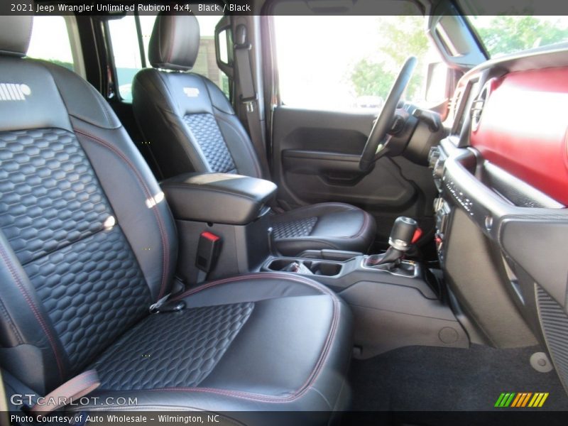 Black / Black 2021 Jeep Wrangler Unlimited Rubicon 4x4