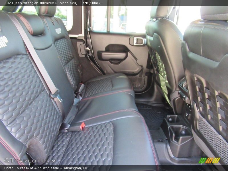 Black / Black 2021 Jeep Wrangler Unlimited Rubicon 4x4