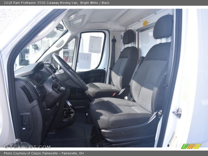 Bright White / Black 2018 Ram ProMaster 3500 Cutaway Moving Van