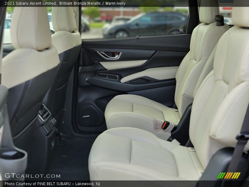 Rear Seat of 2021 Ascent Limited
