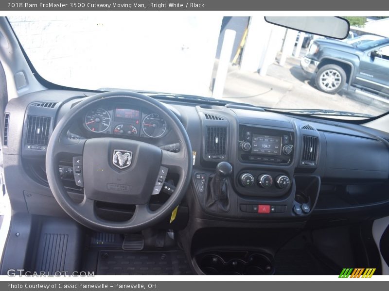 Bright White / Black 2018 Ram ProMaster 3500 Cutaway Moving Van