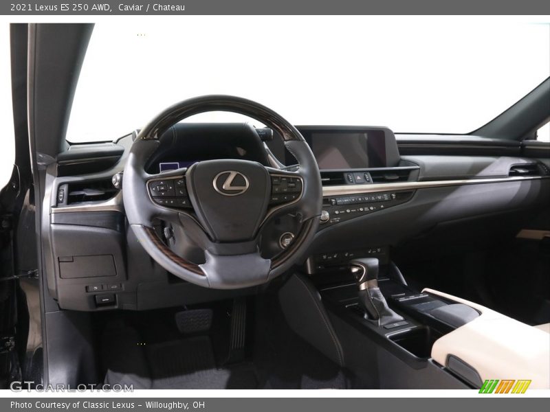 Dashboard of 2021 ES 250 AWD