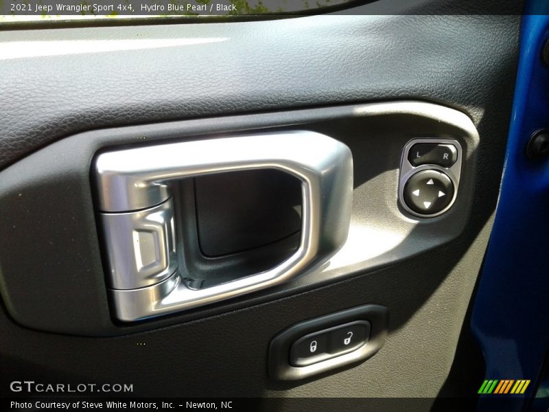 Hydro Blue Pearl / Black 2021 Jeep Wrangler Sport 4x4