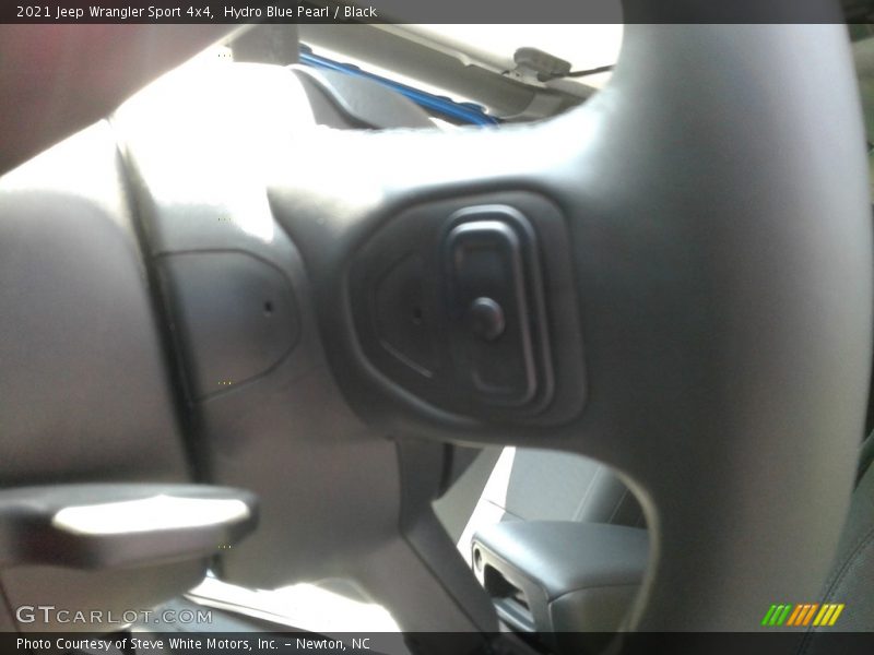 Hydro Blue Pearl / Black 2021 Jeep Wrangler Sport 4x4