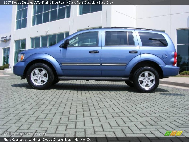 Marine Blue Pearl / Dark Slate Gray/Light Slate Gray 2007 Dodge Durango SLT