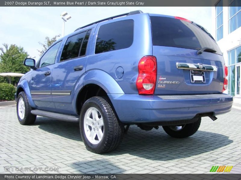 Marine Blue Pearl / Dark Slate Gray/Light Slate Gray 2007 Dodge Durango SLT