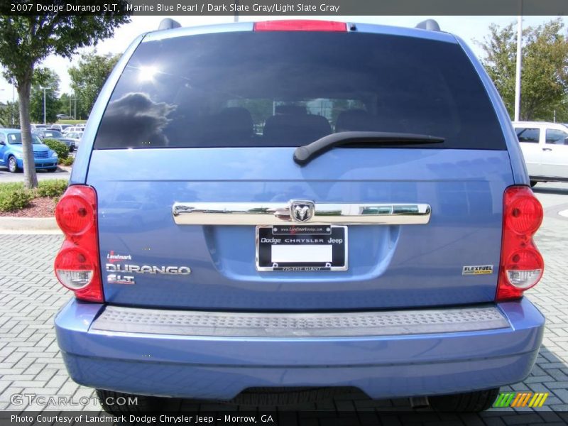 Marine Blue Pearl / Dark Slate Gray/Light Slate Gray 2007 Dodge Durango SLT