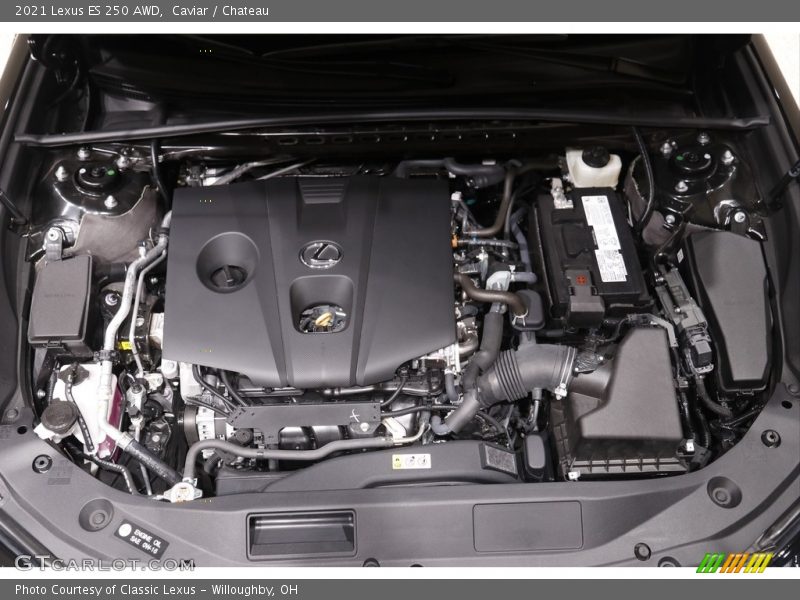  2021 ES 250 AWD Engine - 2.5 Liter DOHC 16-Valve VVT-i 4 Cylinder