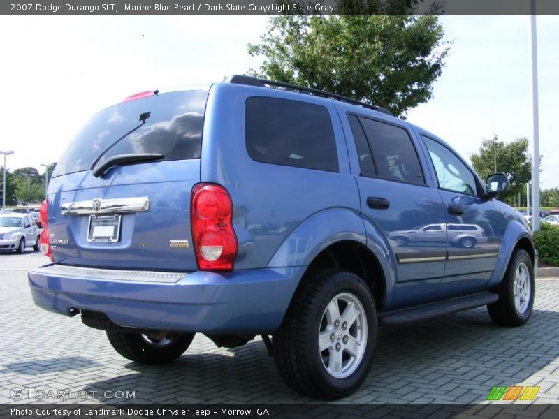 Marine Blue Pearl / Dark Slate Gray/Light Slate Gray 2007 Dodge Durango SLT
