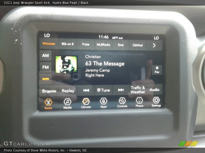Audio System of 2021 Wrangler Sport 4x4