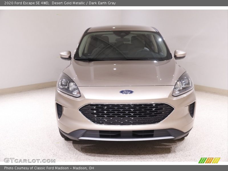 Desert Gold Metallic / Dark Earth Gray 2020 Ford Escape SE 4WD