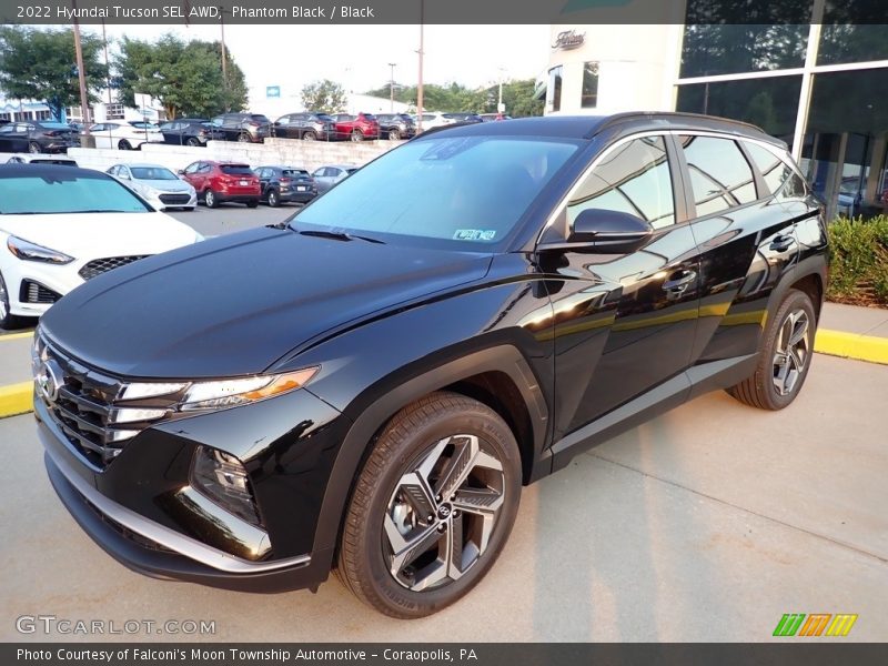 Front 3/4 View of 2022 Tucson SEL AWD