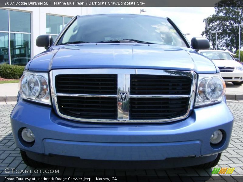 Marine Blue Pearl / Dark Slate Gray/Light Slate Gray 2007 Dodge Durango SLT