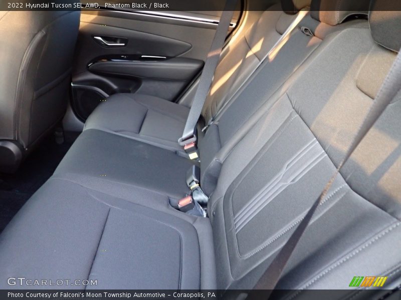 Rear Seat of 2022 Tucson SEL AWD