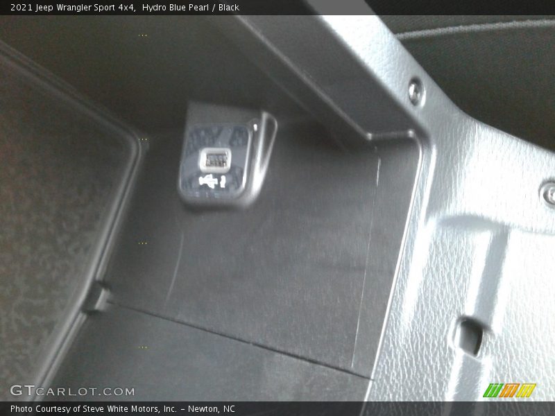 Hydro Blue Pearl / Black 2021 Jeep Wrangler Sport 4x4