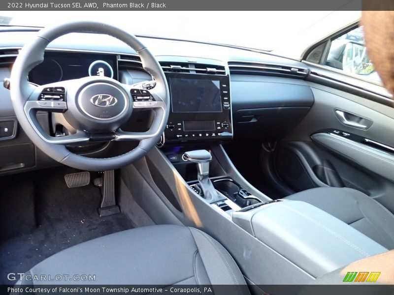  2022 Tucson SEL AWD Black Interior