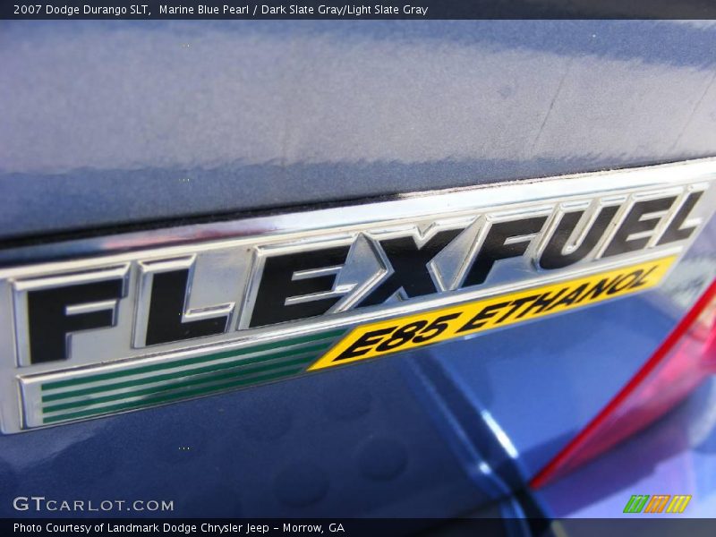 Marine Blue Pearl / Dark Slate Gray/Light Slate Gray 2007 Dodge Durango SLT
