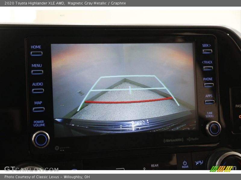 Magnetic Gray Metallic / Graphite 2020 Toyota Highlander XLE AWD