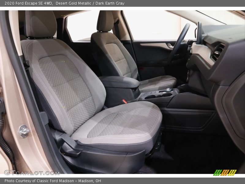 Desert Gold Metallic / Dark Earth Gray 2020 Ford Escape SE 4WD