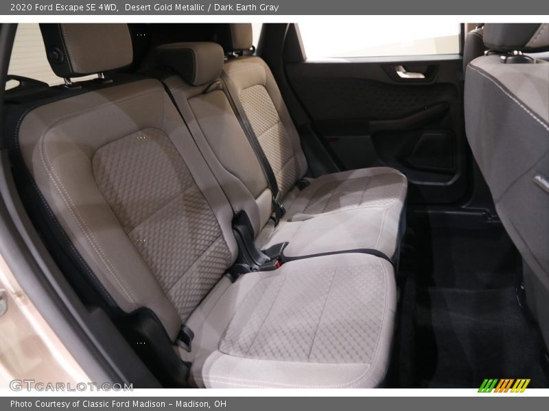 Desert Gold Metallic / Dark Earth Gray 2020 Ford Escape SE 4WD