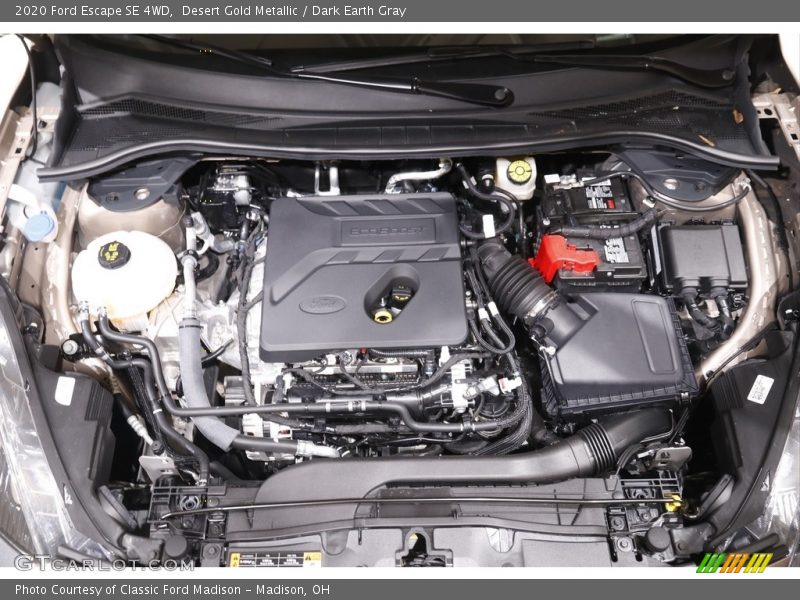 Desert Gold Metallic / Dark Earth Gray 2020 Ford Escape SE 4WD