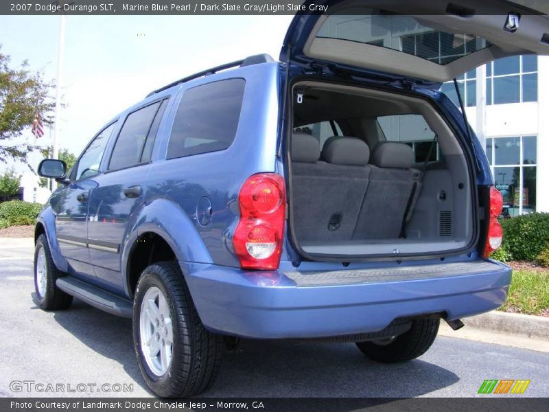 Marine Blue Pearl / Dark Slate Gray/Light Slate Gray 2007 Dodge Durango SLT
