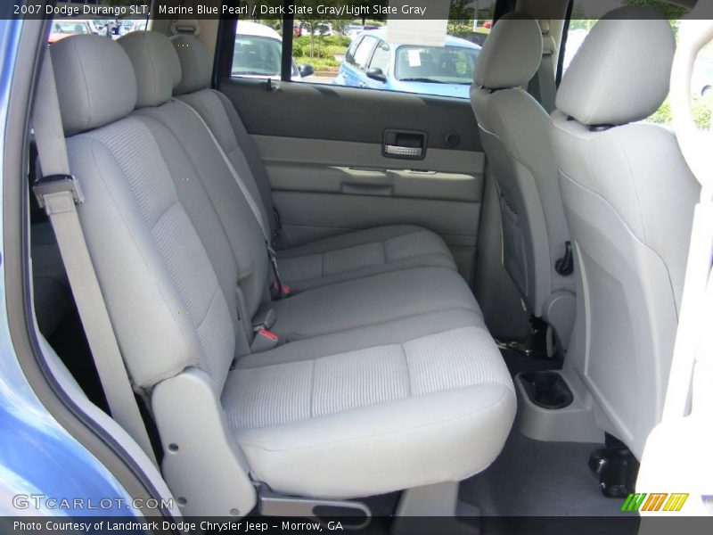 Marine Blue Pearl / Dark Slate Gray/Light Slate Gray 2007 Dodge Durango SLT