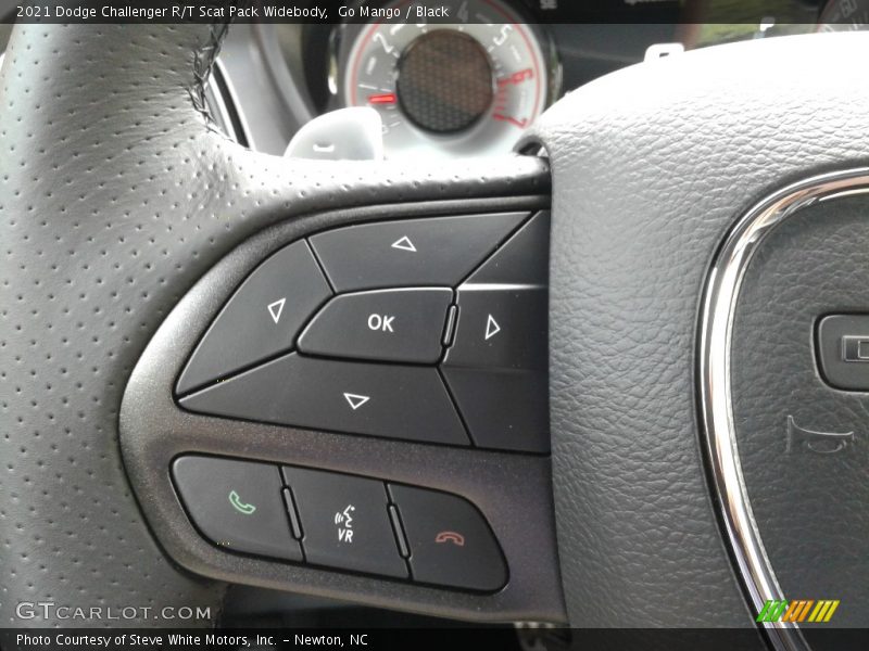Go Mango / Black 2021 Dodge Challenger R/T Scat Pack Widebody