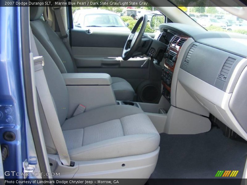 Marine Blue Pearl / Dark Slate Gray/Light Slate Gray 2007 Dodge Durango SLT