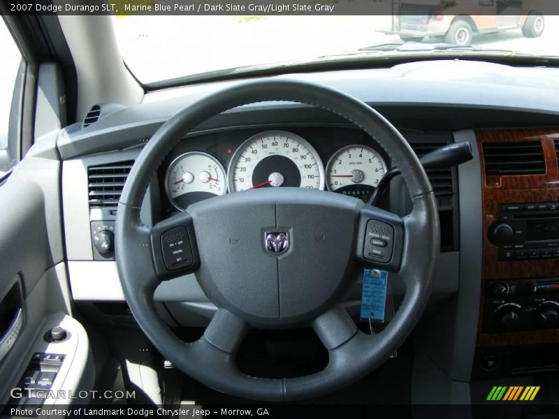 Marine Blue Pearl / Dark Slate Gray/Light Slate Gray 2007 Dodge Durango SLT