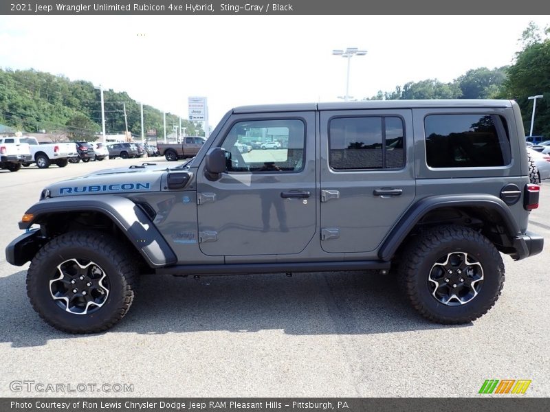 2021 Wrangler Unlimited Rubicon 4xe Hybrid Sting-Gray