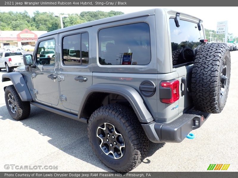 Sting-Gray / Black 2021 Jeep Wrangler Unlimited Rubicon 4xe Hybrid