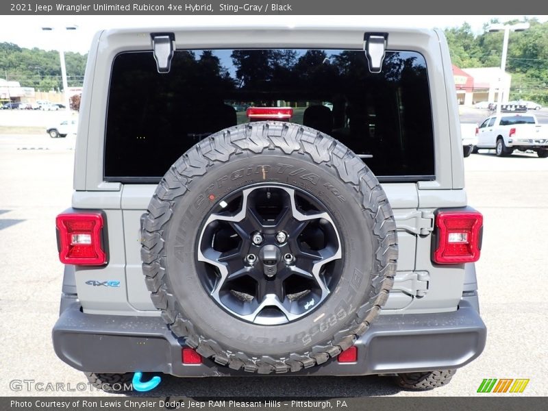 Sting-Gray / Black 2021 Jeep Wrangler Unlimited Rubicon 4xe Hybrid